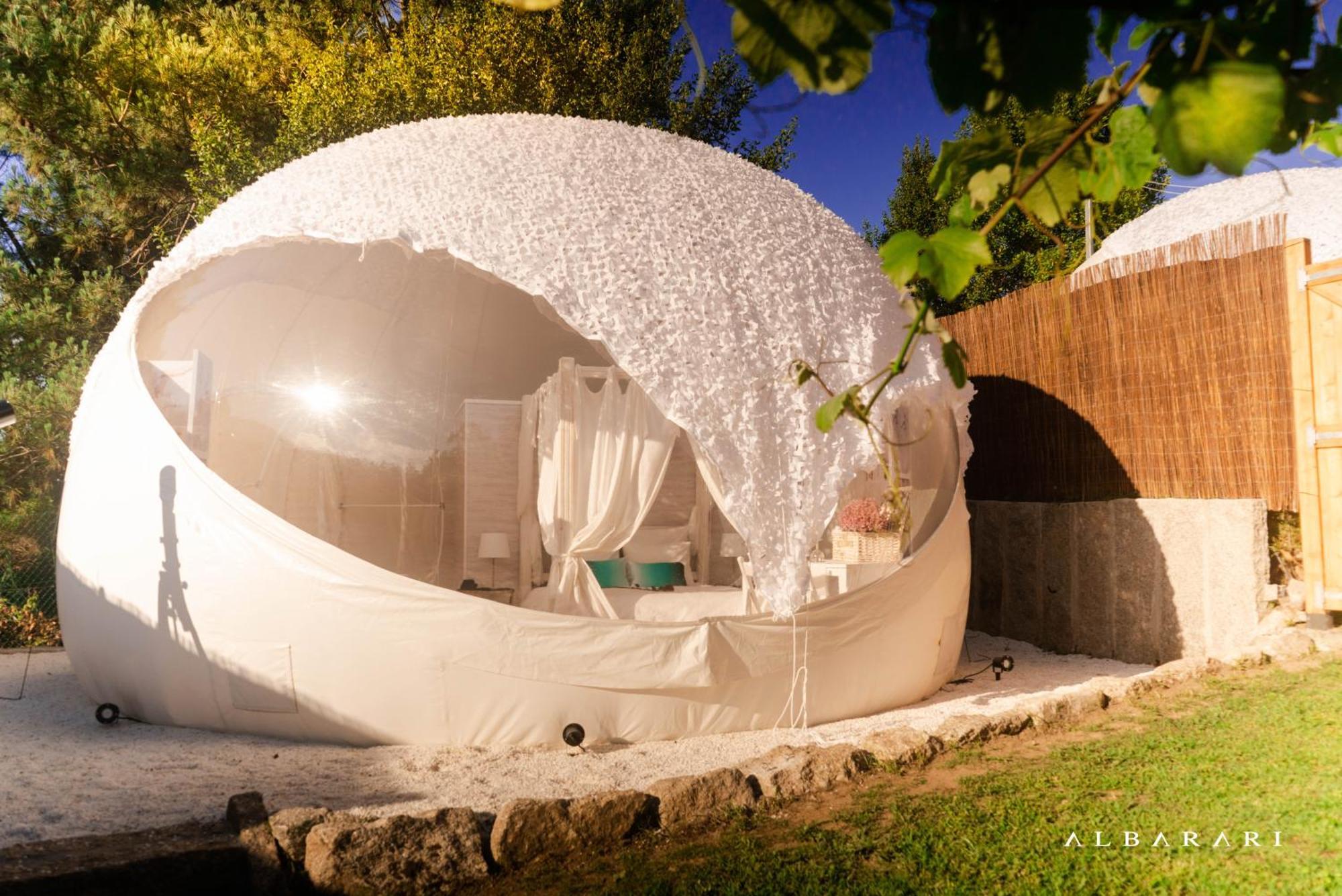 Burbujas Astronomicas Albarari Sanxenxo Hotel Exterior photo